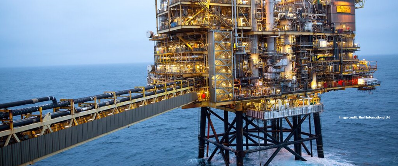 North Sea Platfrom Shearwater Crop